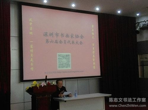 深圳市书画家协会第六届会员代表大会